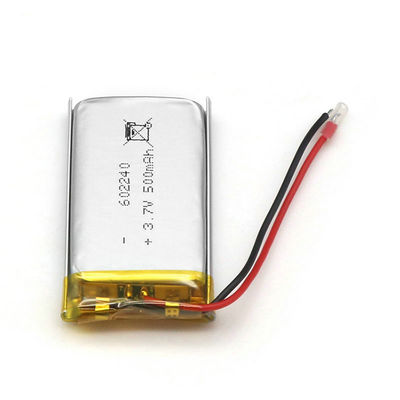 کیفیت  KC Certificated Emergency Light Battery Replacement 3.7 V 600mah Lipo Battery کارخانه