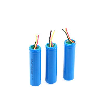 باطری قابل شارژ UN38.3 3.7 V 2400mah 18650 با سطح بالا 0.05 کیلوگرم