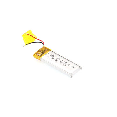 باتری لیپو قابل شارژ 3.7V 100mah باتری لیتیوم پلیمر اسباب بازی ابزار قدرت