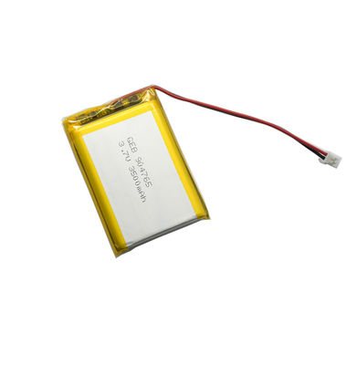 باتری قابل شارژ 904765 li-polymer 3.7v 3500mAh لیپو با اتصال دهنده