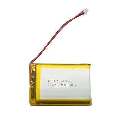 باتری قابل شارژ 904765 li-polymer 3.7v 3500mAh لیپو با اتصال دهنده