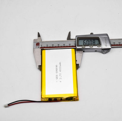باتری 606090 Lipo Type Li Ion 3.7 V 4000mah باتری لیتیوم پلیمر