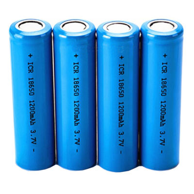 1800mAh 2200mah 2400mah 2600mah 3.7 V 18650 باتری لیتیوم قابل شارژ 1C