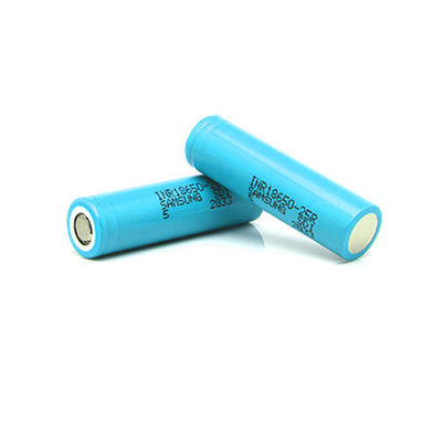 دوچرخه برقی 3.7V 2500mAh 20A 25R 18650 باتری لیتیوم یون 0.05 کیلوگرم