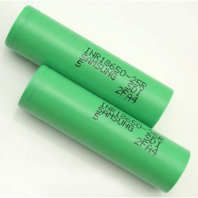 باتری 20A 3.6 V 2500mah 18650 باتری لیتیومی قابل شارژ INR18650-25R محافظت شده
