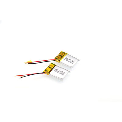 400930 90mah 3.7v 3.7v استوانه ای باتری لیتیوم پلیمر با درجه حرارت بالا