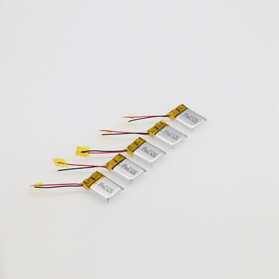 400930 90mah 3.7v 3.7v استوانه ای باتری لیتیوم پلیمر با درجه حرارت بالا