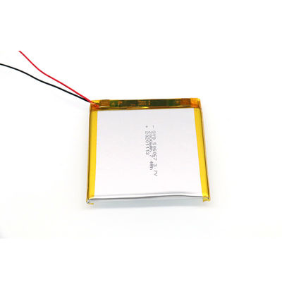 CE RoHS تأیید 555165 3.7 V 2000mah سلول باتری لیتیوم پلیمر