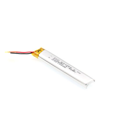 831636 3.7V400mah باتری لیتیوم یون باتری کم دما