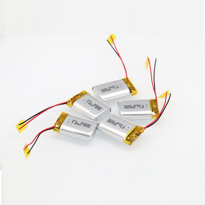 UN38.3 902030 باتری لیتیوم یون پلیمری 3.7v 500mah حدود 500 بار