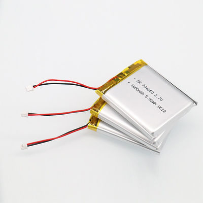 REACH 3.7v 1600mah باتری لیتیوم یون پلیمری برای دستگاه های پزشکی پوشیدنی هوشمند