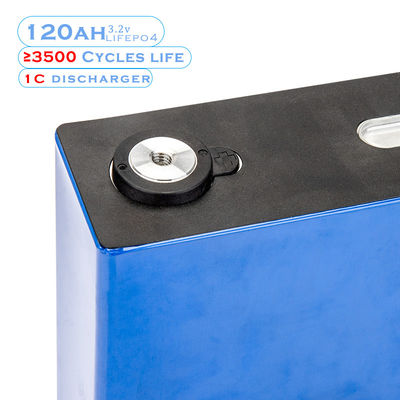 چرخه عمیق 3.2 V 120Ah لیتیوم LiFePo4 سلول باتری برای پنل خورشیدی