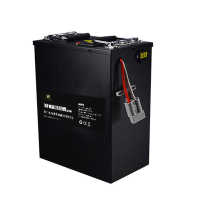 Black Lifepo4 باتری موتور لیتیوم یون 72V40Ah با BMS