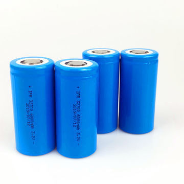 باتری لیتیوم استوانه ای 30Ah 32700 3.2 v 6000mah lifepo4 باتری