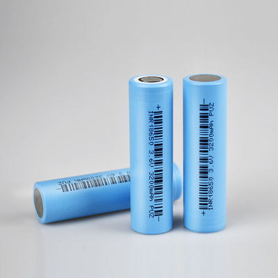 11.744Wh INR18650 3200mAh باتری لیتیوم استوانه ای چرخه عمیق سلول