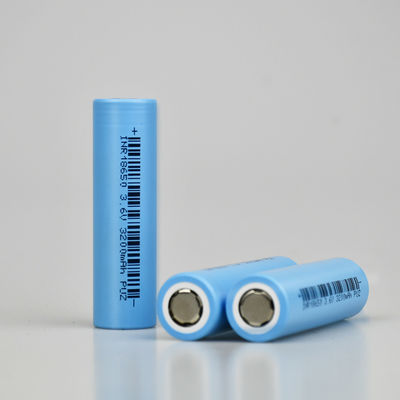 11.744Wh INR18650 3200mAh باتری لیتیوم استوانه ای چرخه عمیق سلول