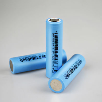 11.744Wh INR18650 3200mAh باتری لیتیوم استوانه ای چرخه عمیق سلول