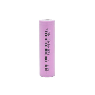 3C Max 3.6v 2500mah 18650 باتری لیتیوم یون لیتیوم استوانه ای