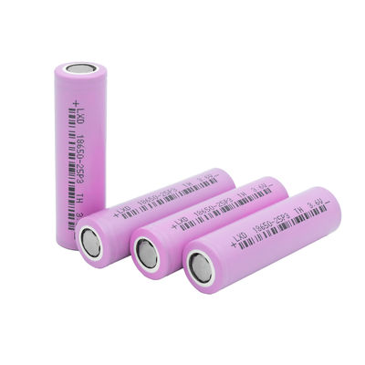 3C Max 3.6v 2500mah 18650 باتری لیتیوم یون لیتیوم استوانه ای