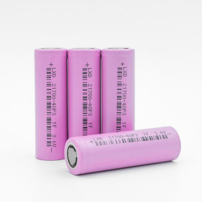 4000MAh 3.6V 21700 باتری چراغ قوه قابل شارژ ظرفیت بزرگ